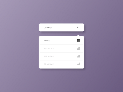 Dropdown app clean concept dailyui design digital flat interface ui user interface ux