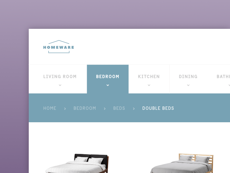 Breadcrumbs by David França on Dribbble