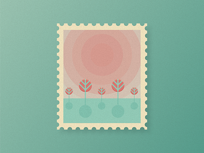 Sunrise Stamp