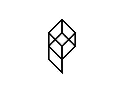 [P] 36days p 36daysoftype geometric letter symbol type typography