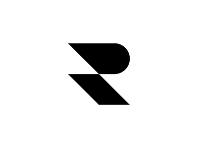 [R] 36days r 36daysoftype geometric letter symbol type typography