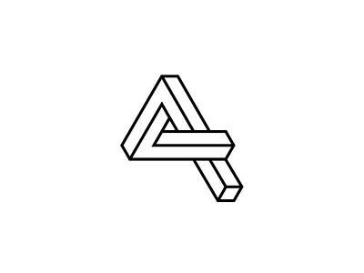 [4] 36days 4 36daysoftype geometric letter symbol type typography
