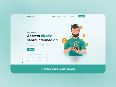 Bitcoin People - Crypto Currency Website UI Design (Shot 2) 3d 3d ui 3d ui design app bitcoin branding crypto design graphic design illustration logo ui ui design ui designer ux ux design ux designer