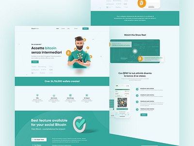 Bitcoin People - Crypto Currency Website UI Design (Shot 4) 3d 3d ui 3d ui design app bitcoin branding crypto crypto website design graphic design minimal minimal web site ui ui design ui designer ux ux design ux designer