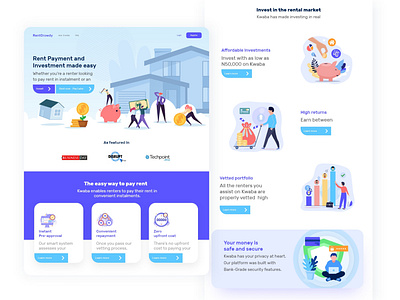 RentCrowdy Landing page