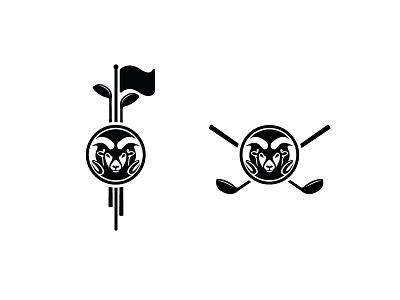 Rams Golf Secondary Mark black clubs colorado state flag golf golf club logo rams secondary sport vote