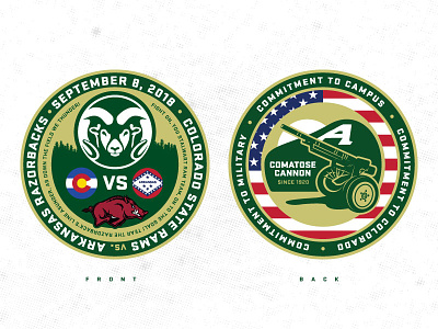 2018 Military Appreciation Game Challenge Coin