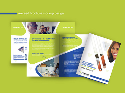 Vexceed Technologies- Brochure Design brand design branding creative design design digital design graphic design illustration logo printdesign typography vector