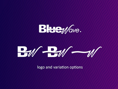 BlueWave-Logo Design brand identity design branding branding and logo corporate identity logo