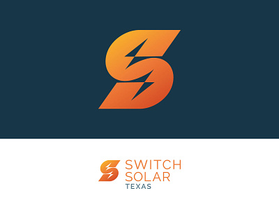 Switch Solar branding idenity logo logodesign s solar