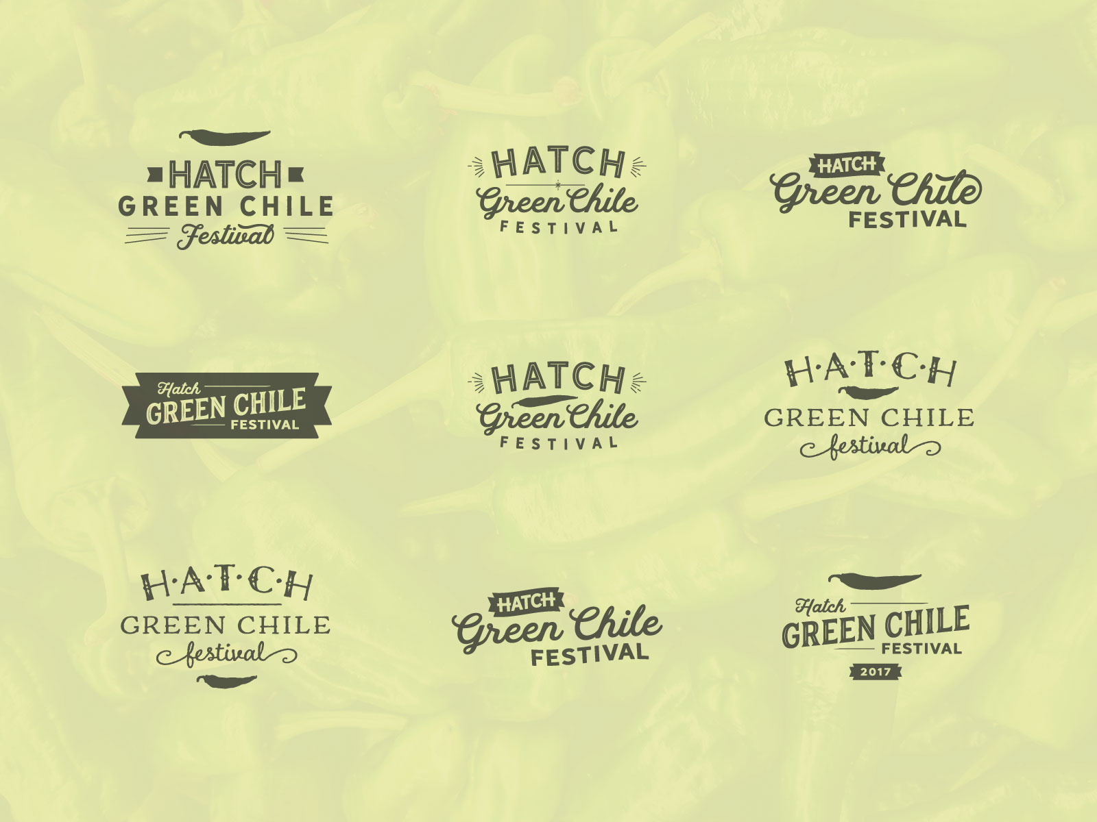 Hatch Green Chile Festival by David W. Ciccocioppo on Dribbble