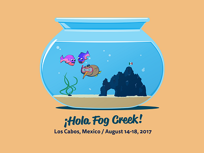 ¡Hola Fog Creek! illustration