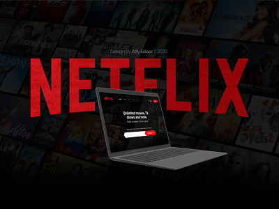 UI/UX Design | Netflix Concept atlyedoor branding graphic design logo netflix ui