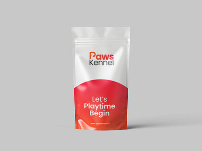 Paws Kennel - Pet's Food Products 3d animation branding graphic design logo motion graphics ui