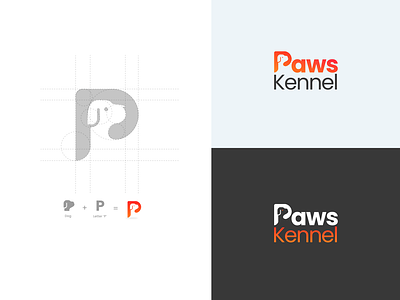 Paws Kennel - Branding 3d animation branding graphic design logo motion graphics ui