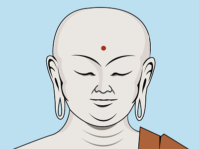 Meditation buddha illustration illustrator meditation peace