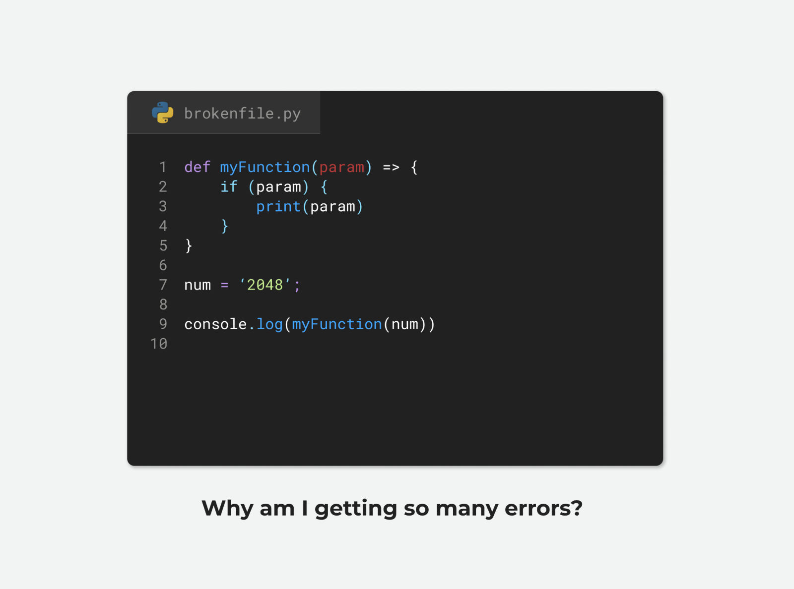 Switching from JavaScript to Python... by Cheddar Design on Dribbble
