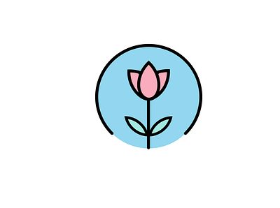 Flower Logo branding design illustration logo ui