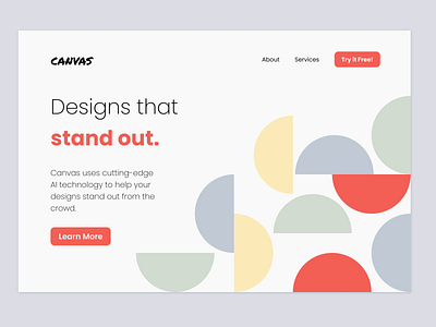 Canvas Landing Page