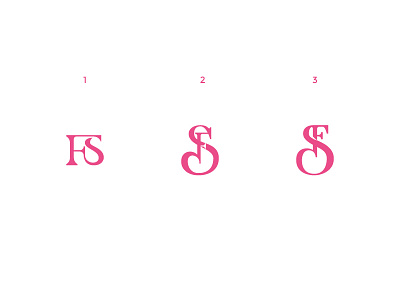 FS Monogram ( First Shot ) first fs logo logo design logos mark monogram negative negative space shot simple space