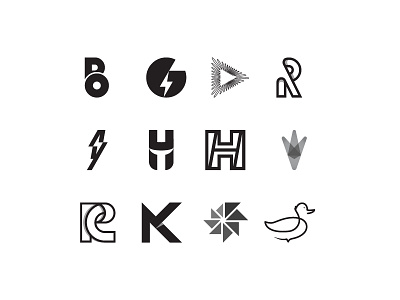 Logo Collection app brand icon identity logoicon mark monogram symbol