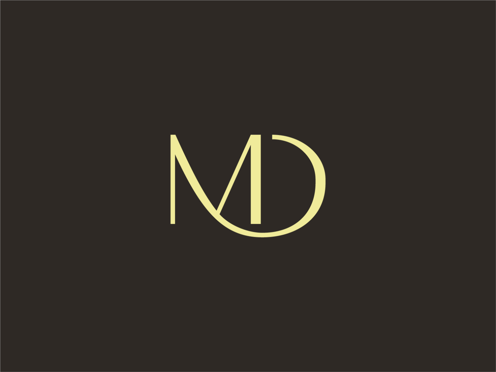 MAD/MD Monogram by Eko Anug on Dribbble