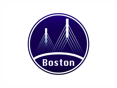 Weekly Warm-up - Hometown Sticker - Zakim Bridge