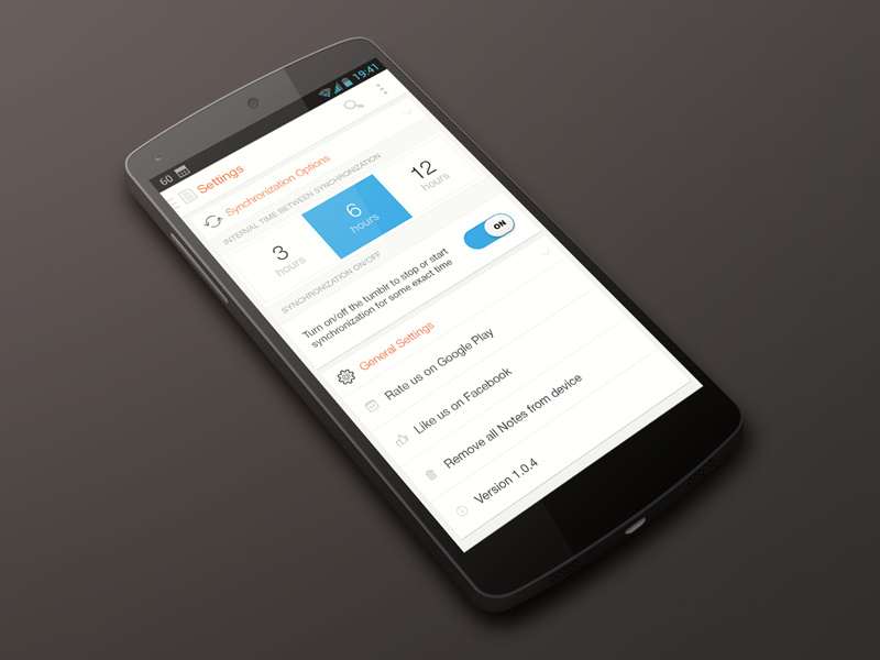 Settings for a new app app android ui flat google settings minimal white