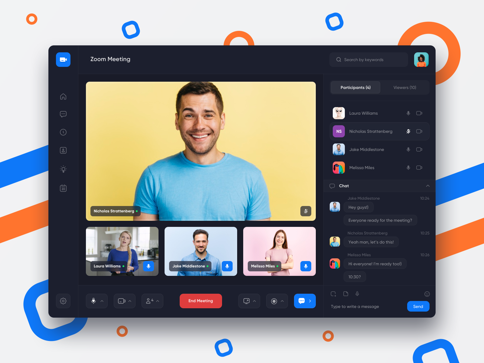 Zoom Redesign Ui Kit by Dmitriy Kharaberyush on Dribbble