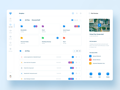 Dropbox Redesign