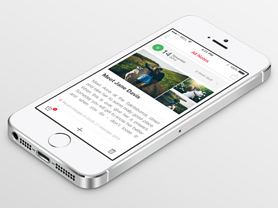 1 Menote Isometric 2 Dribbble create diary ios iphone menote minimal notes