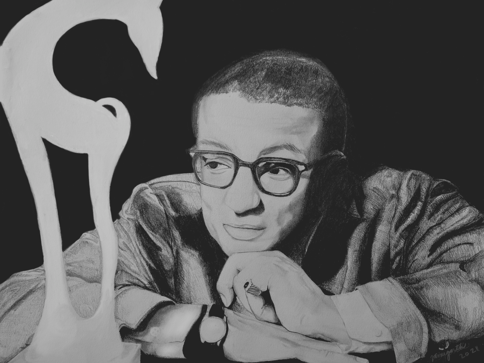 Billy Strayhorn-Jazz Fan Art by Jami Garth on Dribbble