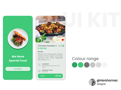 Foodie Application UI Design