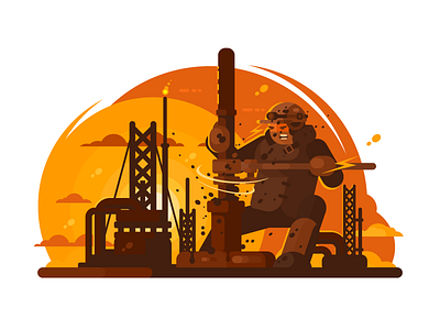 Oilman Designs Themes Templates And Downloadable Graphic Elements On Dribbble