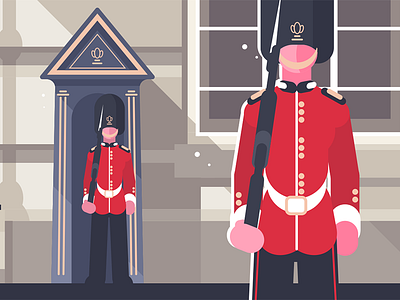 British royal guardsman