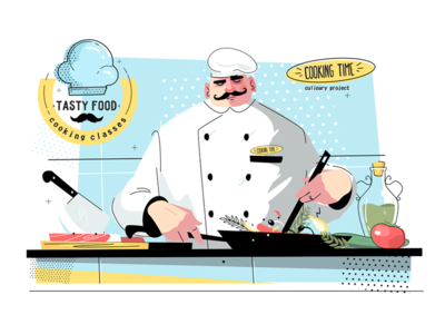 Extreme Culinary Designs Themes Templates And Downloadable Graphic Elements On Dribbble