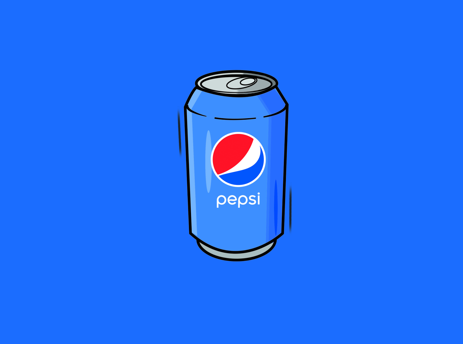 Illustrated Pepsi Can by Muthu Kumar on Dribbble