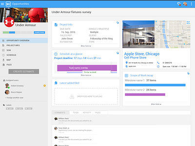 Material based b2b dashboard b2b dashboard desktop material saas ux web app wireframing