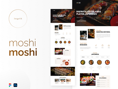 moshi moshi app branding design graphic design ui ux