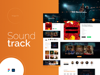 Soundtrack app branding design graphic design ui ux