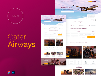 Qatar Airways app branding design graphic design ui ux