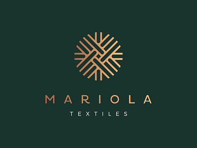 Mariola fabric logo logotype textil textile textiles texture