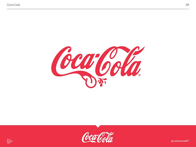 08. Coca-Cola cocacola logo logo design logos logotype