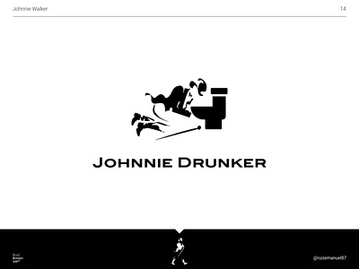 14. Johnnie Walker johnniewalker logo logo design logos logotype