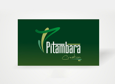 Pitambara creation logo artist branding calligraphy and lettering artist calligraphy logo fashion logo illustration logo typogaphy