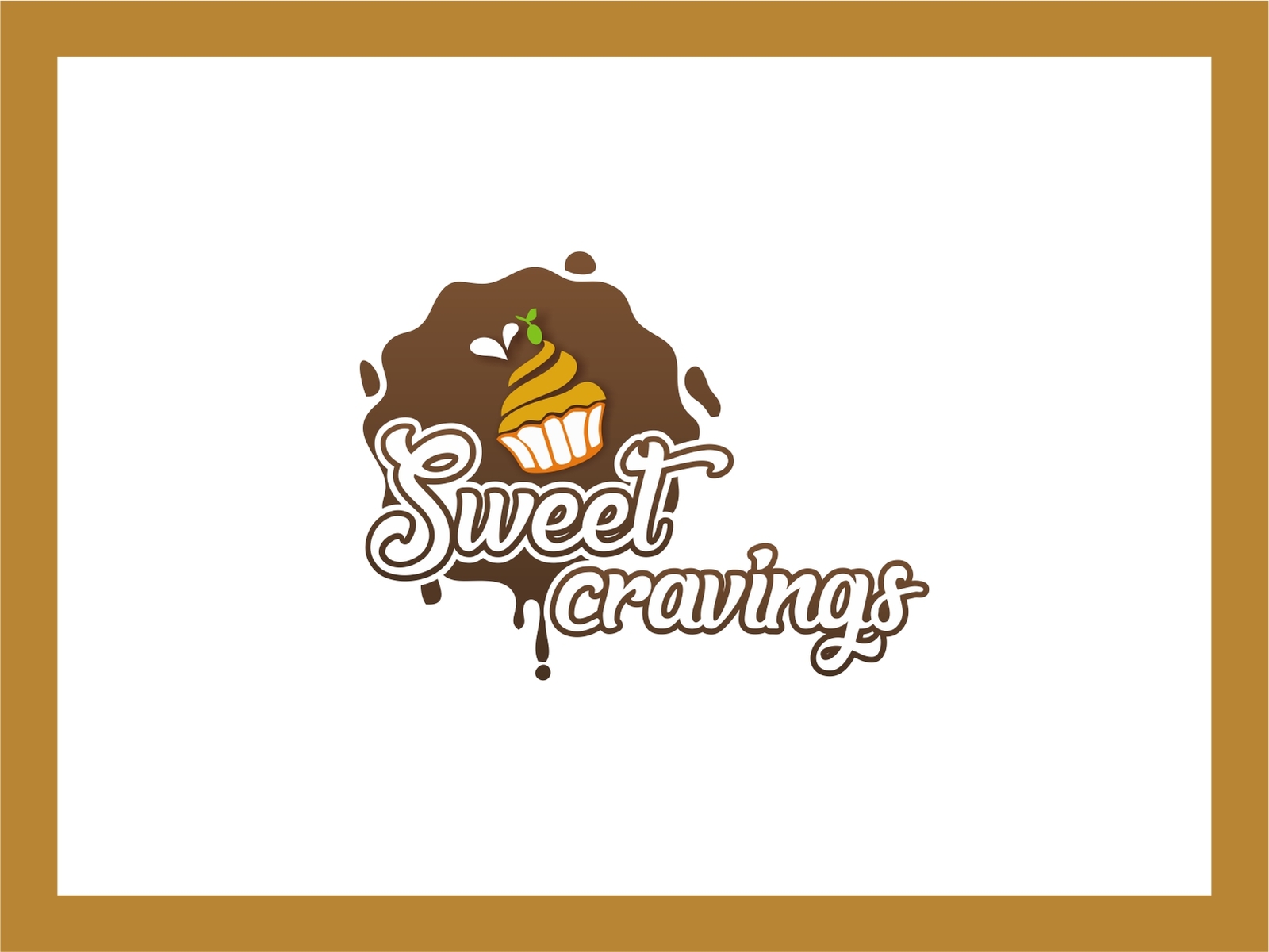 Colorful, Bold, Food Service Logo Design for “Crave” large text. “Frozen  Desserts” smaller text by Malik 11 | Design #22122319