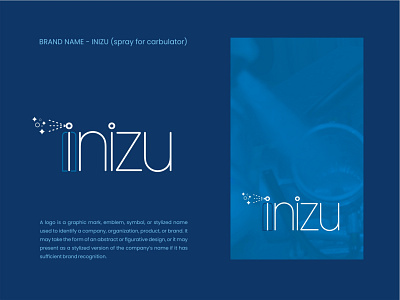 INIZU LOGO artist branding icon illustration illustrator logo typogaphy