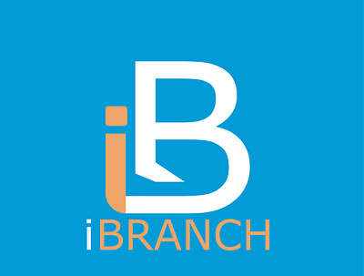 I Branch Logo branding illustration it logo logo ui