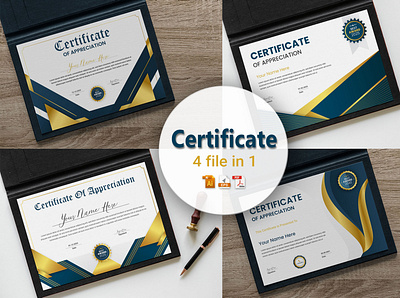 Certificate Bundle Template. certificate bundle