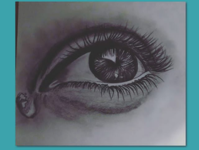 Realistic Eye Skecth